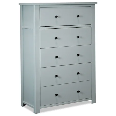 Casual 5 Drawer Chest